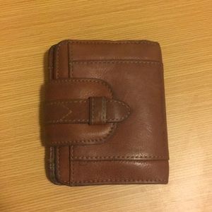 Fossil leather wallet
